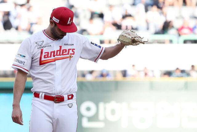 SSG 랜더스 미치 화이트./SSG 랜더스