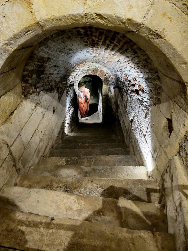 클로뤼세 지하 비밀통로.