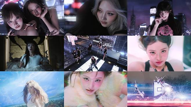 사진제공|아이브 ‘XOXZ’ 뮤직비디오 티저 영상 캡처