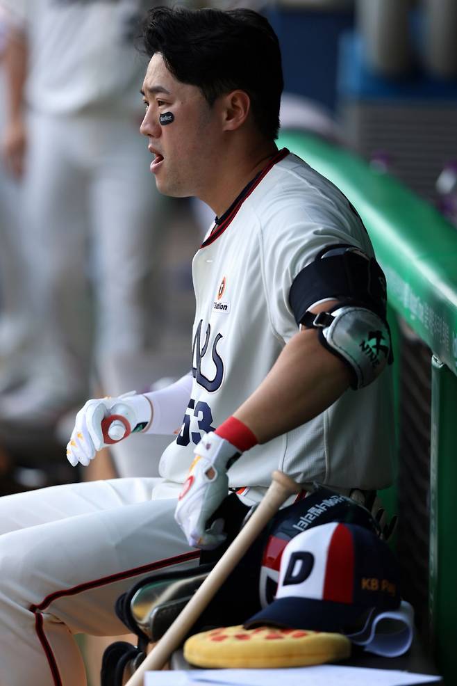 두산 베어스 내야수 양석환. /사진=두산 베어스 제공