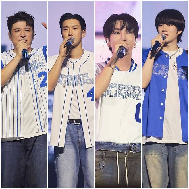 (왼쪽부터)신동, 최시원, 이특, 김희철. 사진제공=SM엔터테인먼트