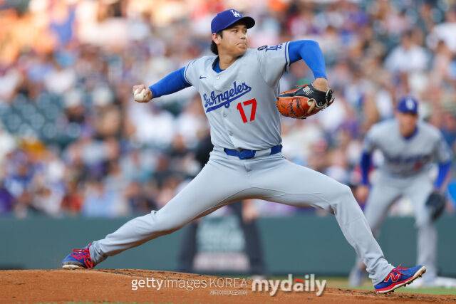 올 시즌 중반부터 투수로 복귀해 공을 뿌리는 오타니. /게티이미지코리아