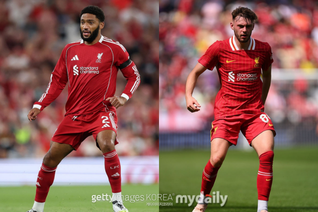 뉴캐슬전 출전이 불투명한 조 고메즈(왼쪽)와 코너 브래들리. /게티이미지코리아