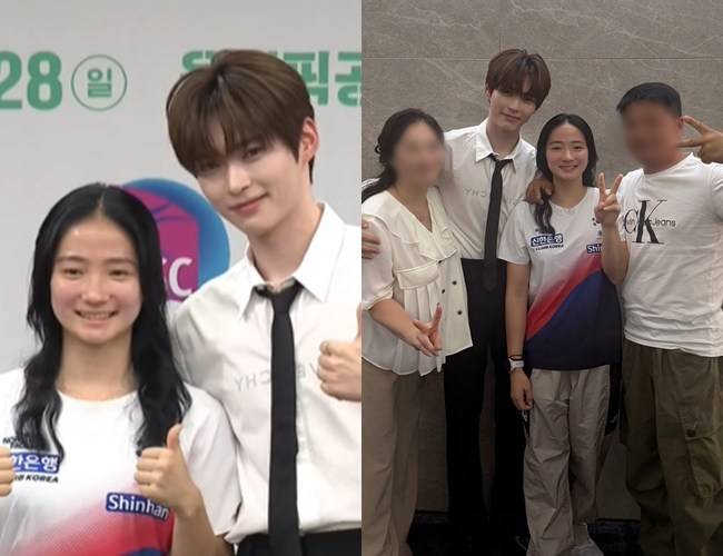 성한아름, 성한빈 /사진=KBS 뉴스 채널 영상 캡처, 성한아름 소셜미디어