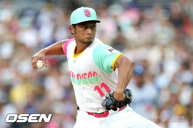 [사진] 샌디에이고 다르빗슈 유. ⓒGettyimages(무단전재 및 재배포 금지)
