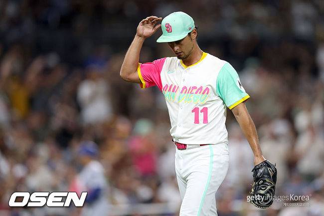 [사진] 샌디에이고 다르빗슈 유. ⓒGettyimages(무단전재 및 재배포 금지)