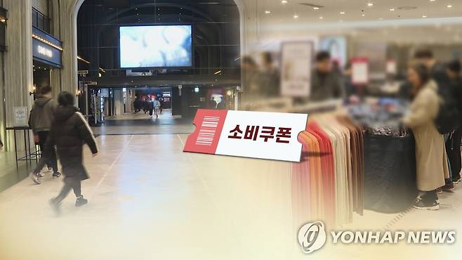 민생회복 소비쿠폰 (CG) [연합뉴스TV 제공]