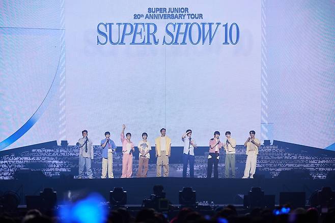 그룹 슈퍼주니어 20주년 콘서트 '슈퍼 쇼 10' [SM엔터테인먼트 제공. 재판매 및 DB 금지]