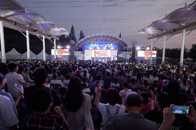 지난해 진행된 제2회 신정호 별빛축제 모습. 아산시 제공