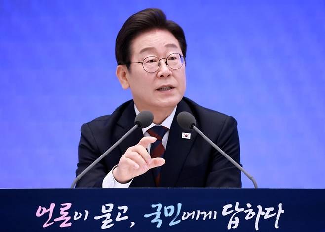 이재명 대통령. 연합뉴스.
