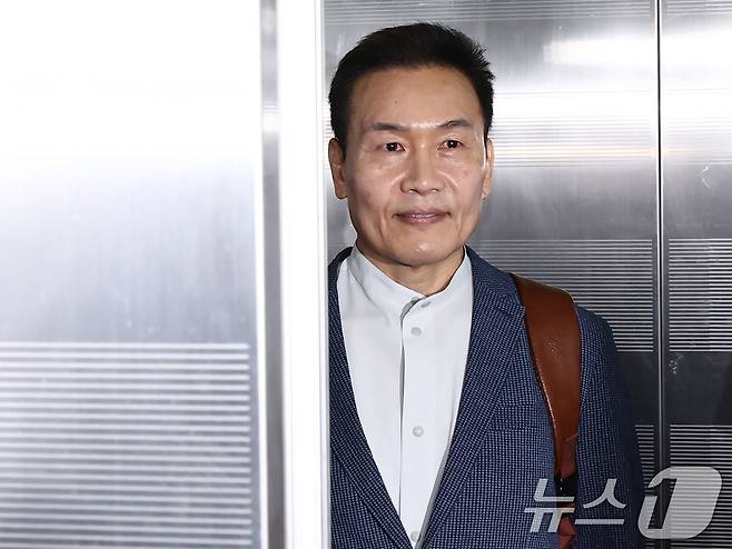'임성근 전 해병대1사단장 구명 로비 의혹'의 핵심 인물 전 대통령경호처 출신 송호종 씨. 2025.8.18/뉴스1 ⓒ News1 김민지 기자