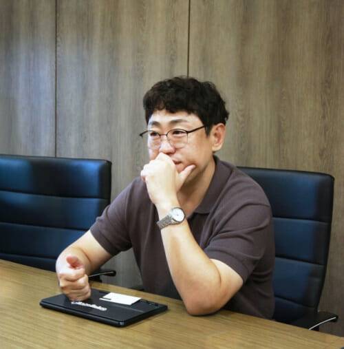 원정환 경영지원본부장 겸 개발본부장