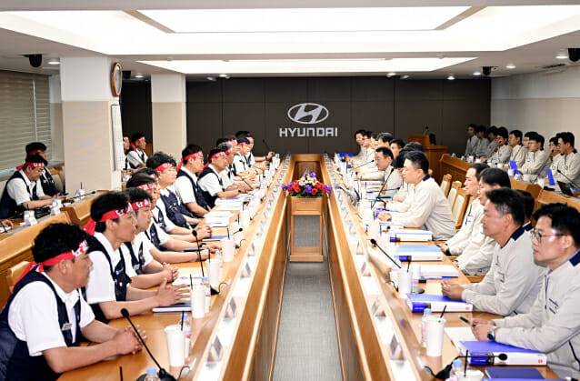 현대차 노사 2025년 임단협 상견례