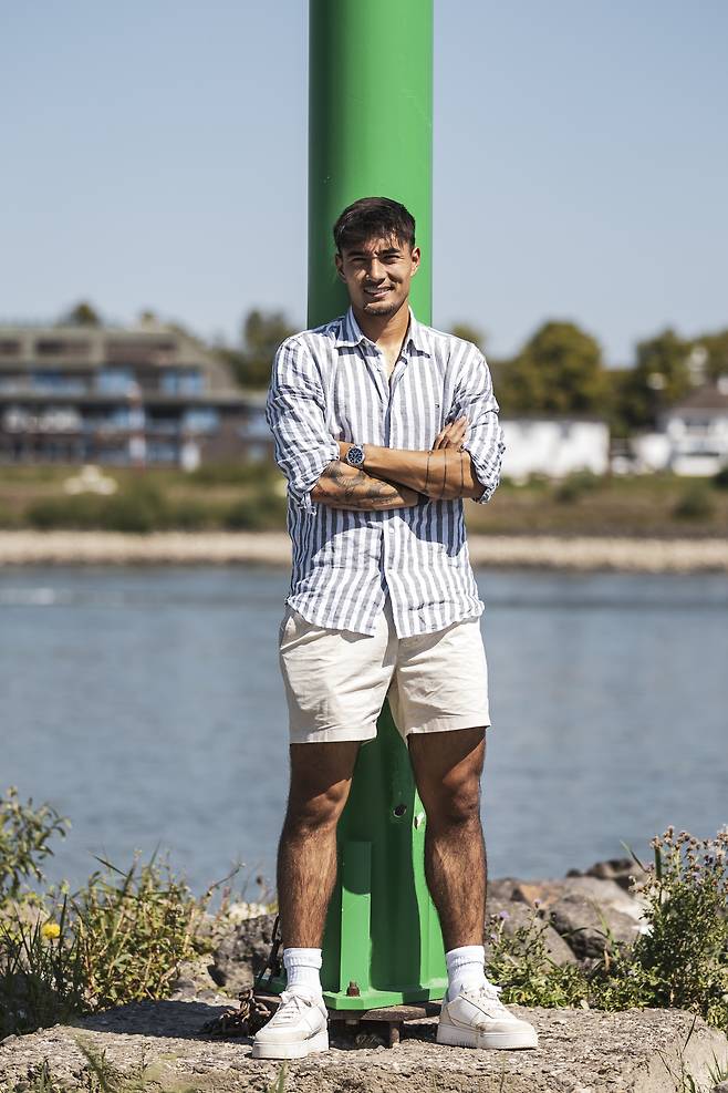 한국인 어머니와 독일인 아버지 사이에서 태어난 옌스 카스트로프. [사진 보루시아 묀헨글라트바흐 크리스티안 베하이옌]