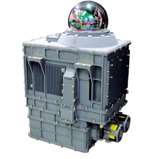 한화시스템의 ‘지향성적외선방해장비’ 제품 형상 이미지. /한화시스템 제공