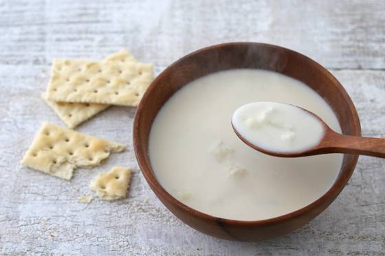 Vichyssoise, chilled vegetable soup [GETTY IMAGES BANK]