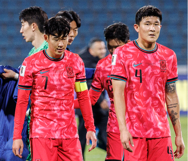 손흥민과 김민재. 사진=연합뉴스 제공