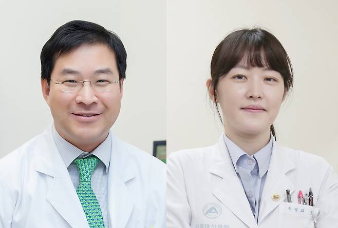 (왼쪽부터) 서울아산병원 신경과 정선주·조성양 교수