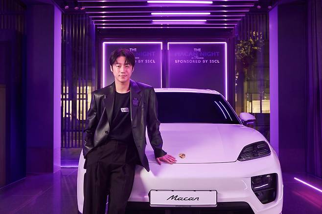 ‘더 마칸 나잇 인 한남’ 행사에 참석한 ‘SSCL 프렌즈’ 배우 정준원 [SSCL 제공]