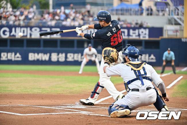 [OSEN=창원, 이석우 기자] 롯데 자이언츠 박찬형 038 2025.08.22 / foto0307@osen.co.kr