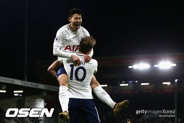 during the Premier League match between Burnley and Tottenham Hotspur at Turf Moor on December 23, 2017 in Burnley, England.
