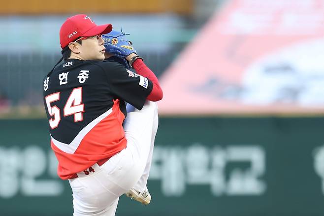 26일 인천 SSG전에 선발 등판한 양현종의 투구 모습. KIA 제공