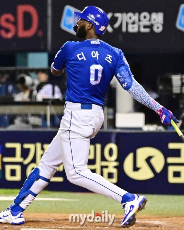 삼성 라이온즈 르윈 디아즈./잠실 = 한혁승 기자