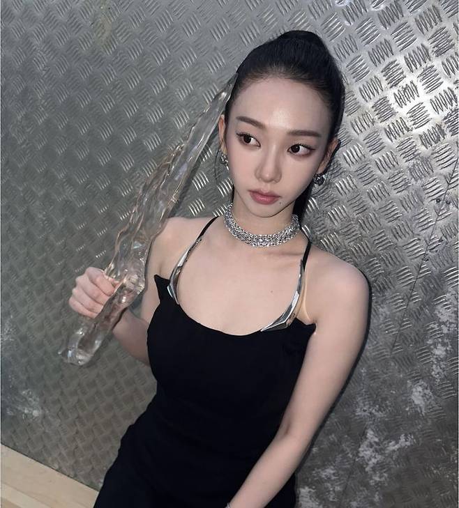 [서울=뉴시스] 그룹 에스파 멤버 카리나. (사진=카리나 인스타그램 캡처) 2025.08.25. photo@newsis.com *재판매 및 DB 금지