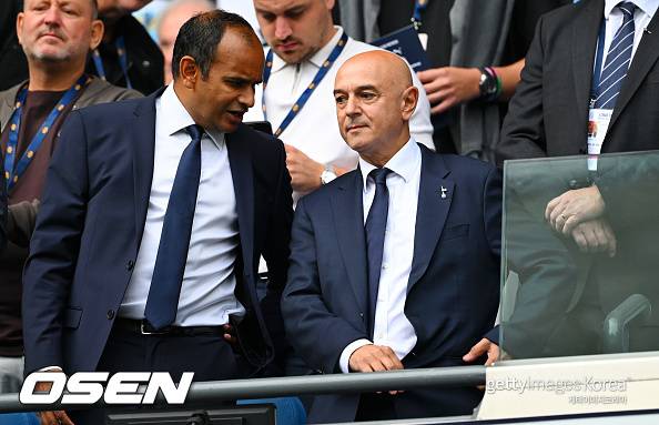 [사진] 다니엘 레비 회장(오른쪽) ⓒGettyimages(무단전재 및 재배포 금지)