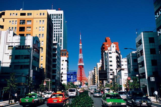 일본 도심 전경. 이미지투데이
