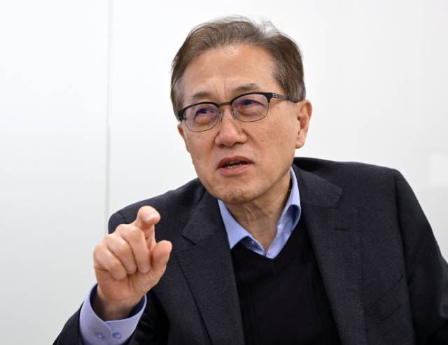 박순재 알테오젠 대표가 올해 3월 서울 영등포구 알테오젠 사옥에서 본지와 인터뷰를 갖고 있다. 성형주 기자