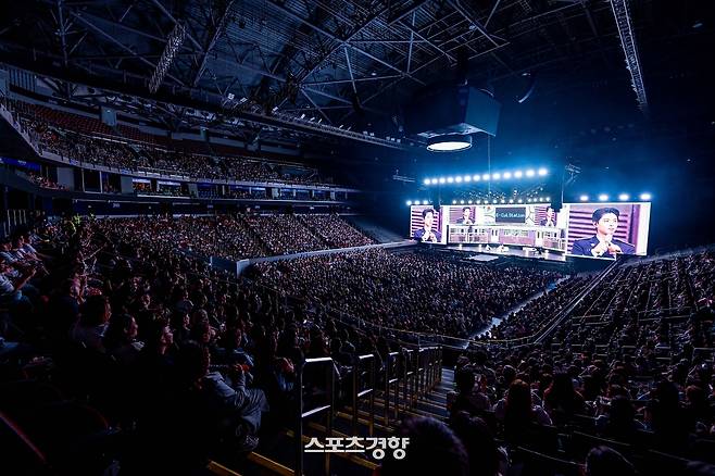 박보검 방콕 팬미팅 현장. 더블랙레이블 제공