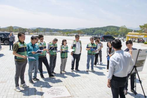 ◇지난 6월 진행한 고성군의회 주요사업장 현지시찰.