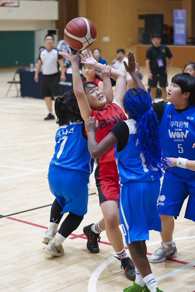 유소녀 농구클럽 최강전. 사진제공=WKBL
