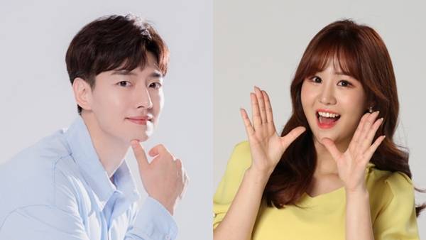 박철규 아나운서(왼쪽), 가수 윤수현(오른쪽)&nbsp;ⓒ본인 제공,&nbsp;iw엔터테인먼트