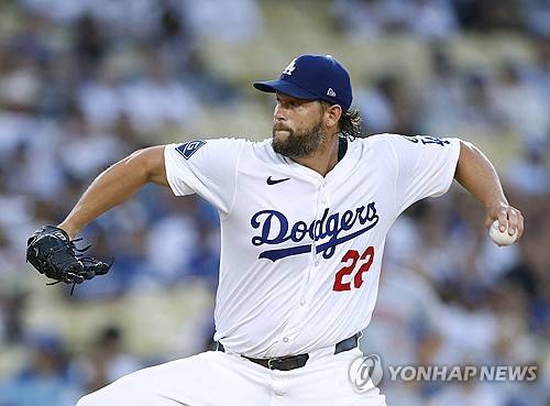 클레이튼 커쇼. ⓒ연합뉴스 AFP