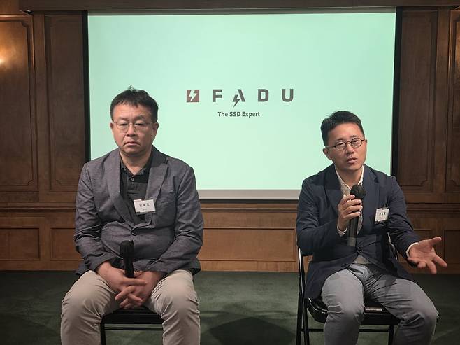 좌로부터 남이현 CTO, 이지효 CEO 사진=파두제공