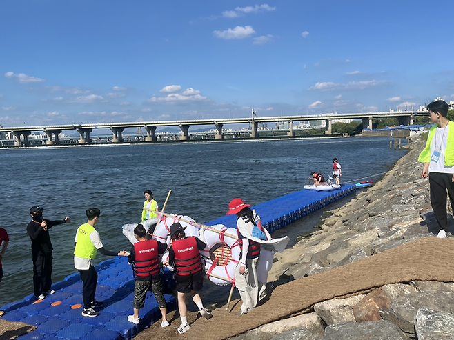 나만의 한강호 경주대회 / 사진= 문서연 여행+ 기자