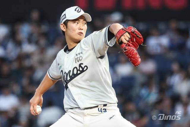 신영우는 27일 창원 LG전에서 웃지 못했다. 사진=NC 제공