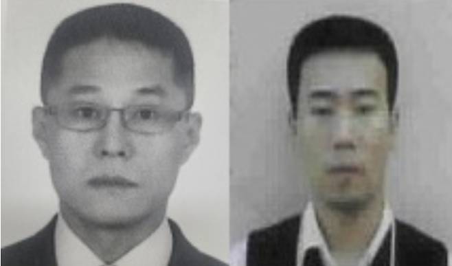 '국민은행 강도살인 사건' 피의자로 신상 정보가 공개된 이승만(왼쪽)과 이정학(오른쪽)/사진=대전경찰청