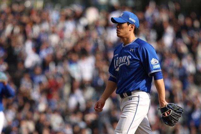 삼성 라이온즈 김재윤./삼성 라이온즈