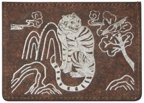 대한민국 관광공모전(기념품부문) 수상작 ‘낭도 한지가죽 카드지갑’