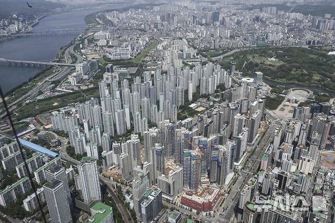 서울 시내 아파트 단지 모습. 뉴시스 자료사진.