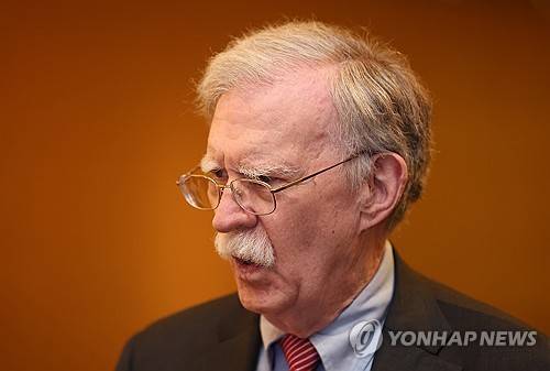 존 볼턴 전 미국 국가안보보좌관 [연합뉴스 자료사진 제공]