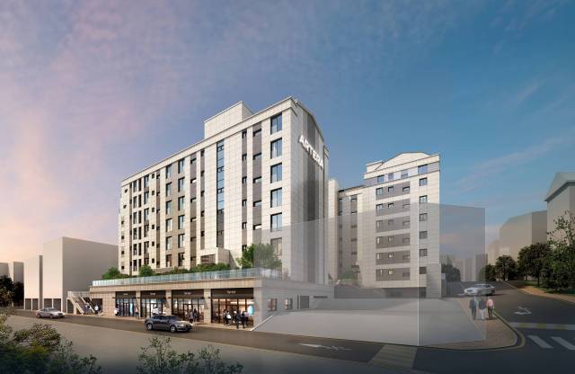 금호건설이 서울 강남구 도곡동 547-1 일원에 공급하는 ‘도곡 아테라’ 투시도. 사진 제공=금호건설