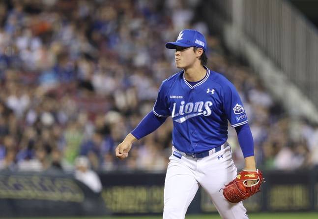 이호성. /사진=삼성 라이온즈 제공