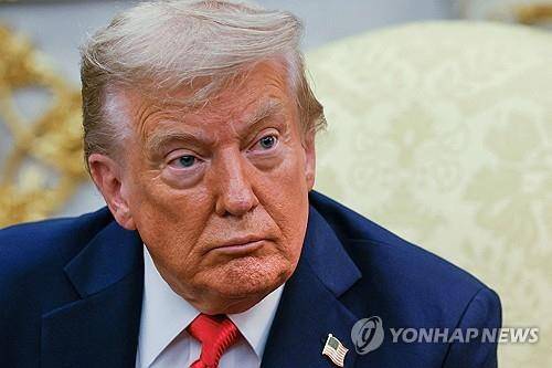 트럼프 미국 대통령  [워싱턴 로이터=연합뉴스 재판매 및 DB금지]