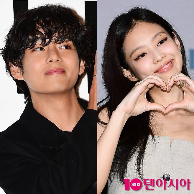 뷔˙제니(오른쪽)./사진 = 텐아시아 사진 DB