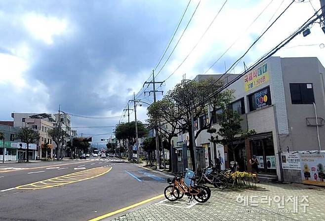 제주시 용문로 상권 일대