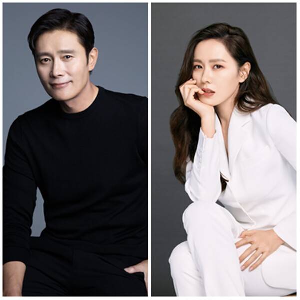 이병헌(왼쪽)과 손예진. 사진제공=각 소속사